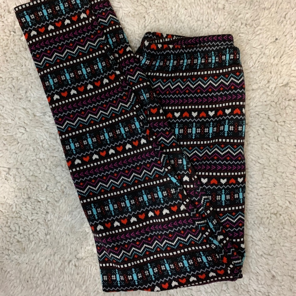 Comfortable leggings with fur inside